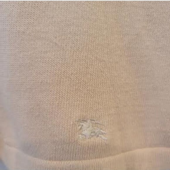 Vintage Burberry Polo Relax Loose Fit Knit Sweater - Picture 4 of 7